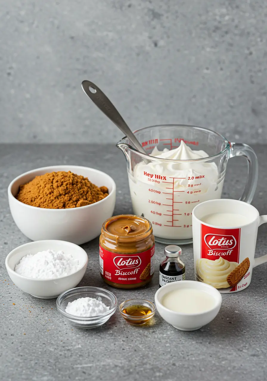Biscoff Trifle ingredient