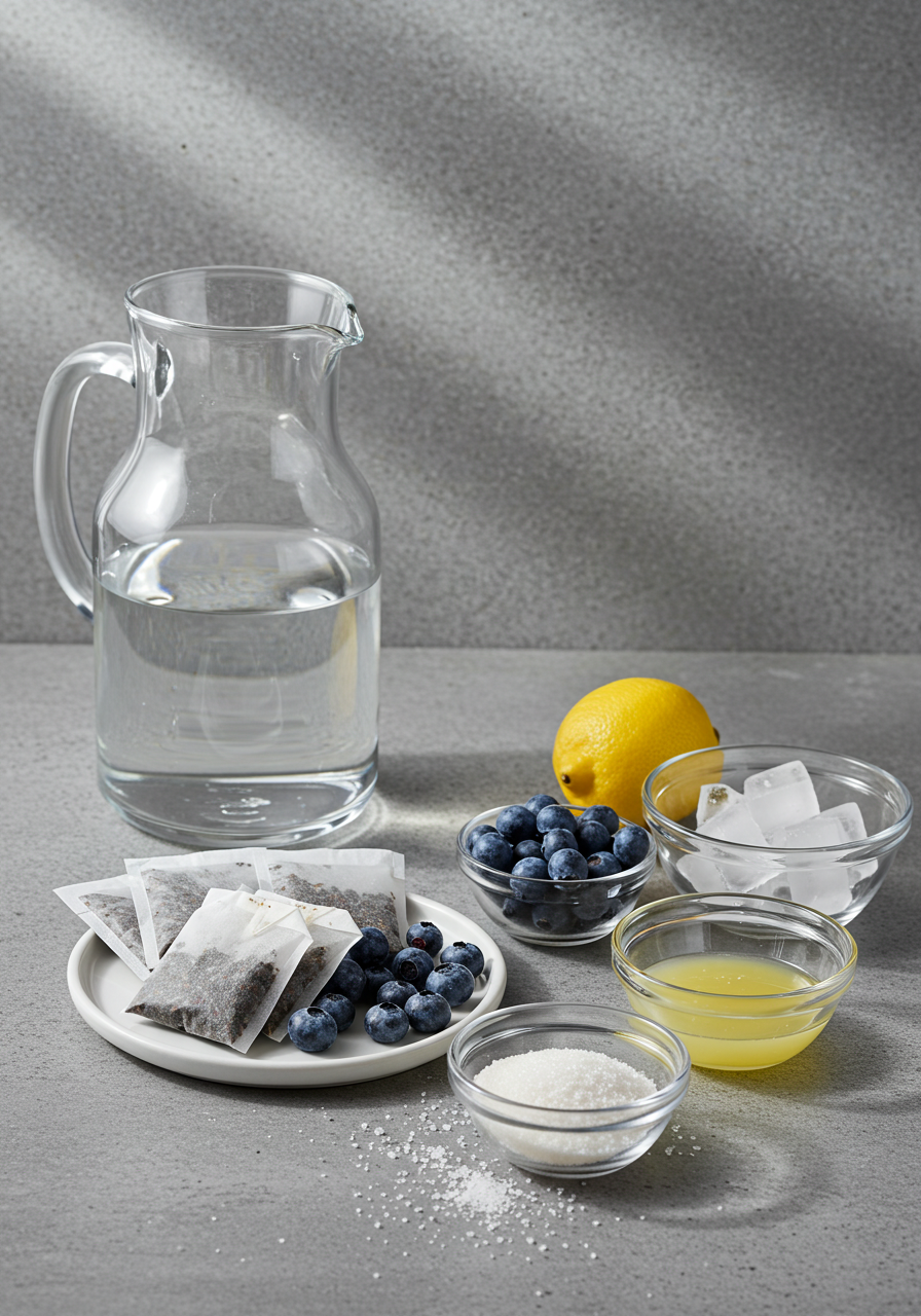 Blueberry iced tea recipe