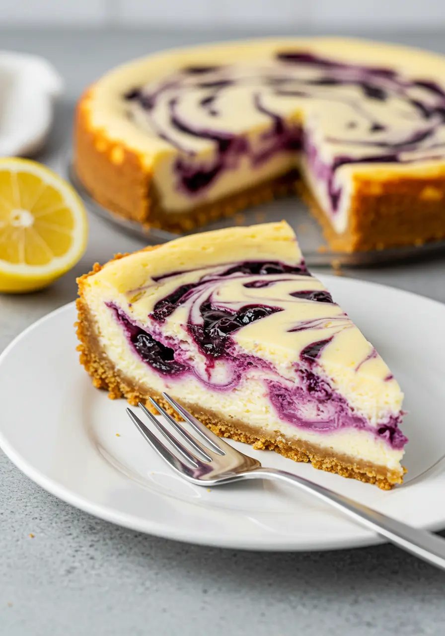 Lemon Blueberry Cheesecake