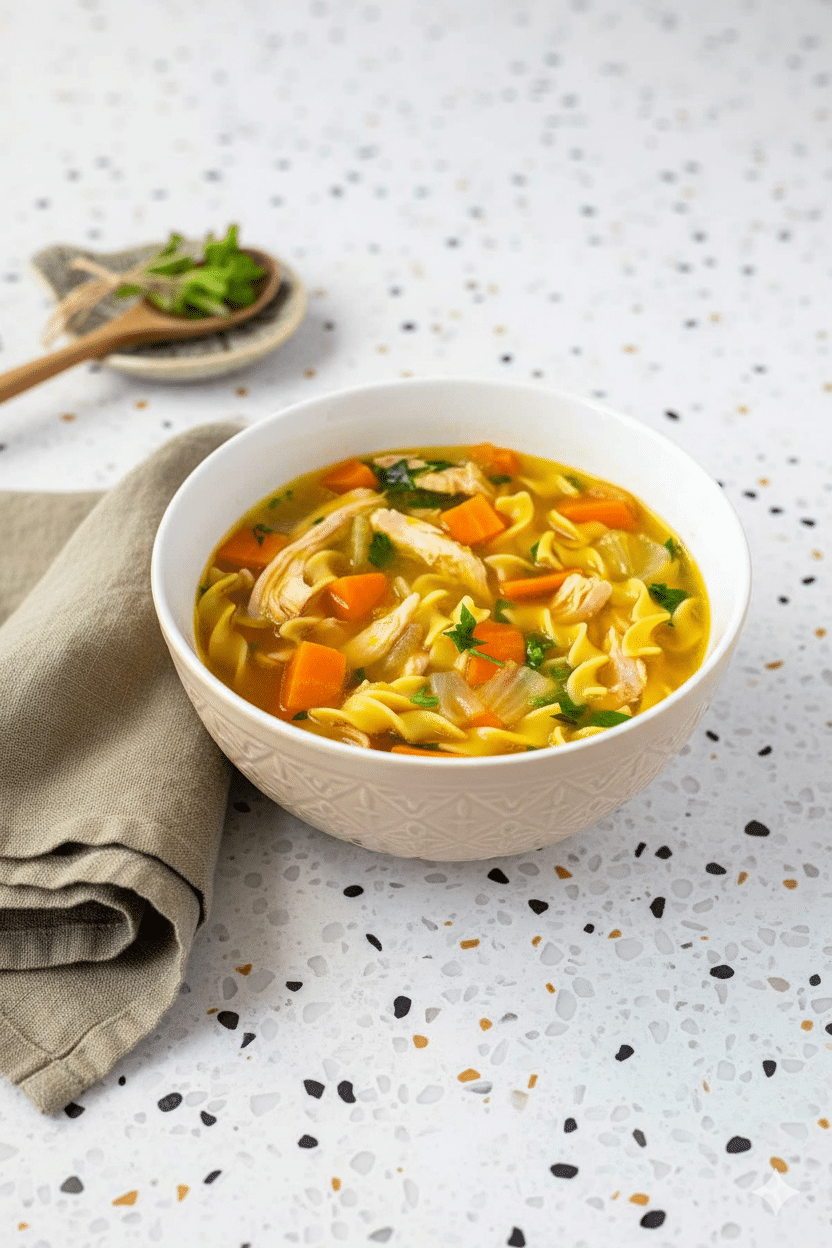 The Best Homemade Chicken Noodle Soup