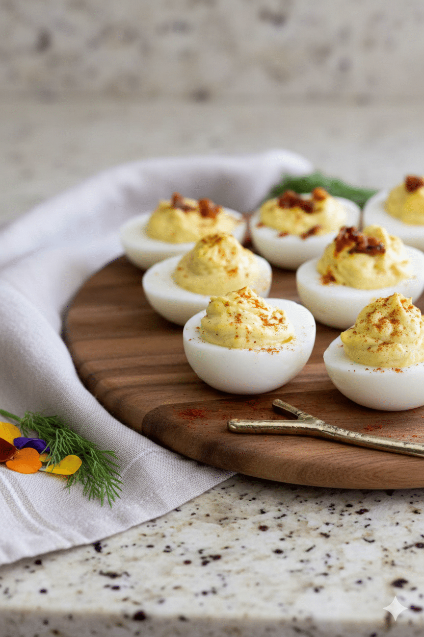 Creamy Million Dollar Deviled Eggs Recipe