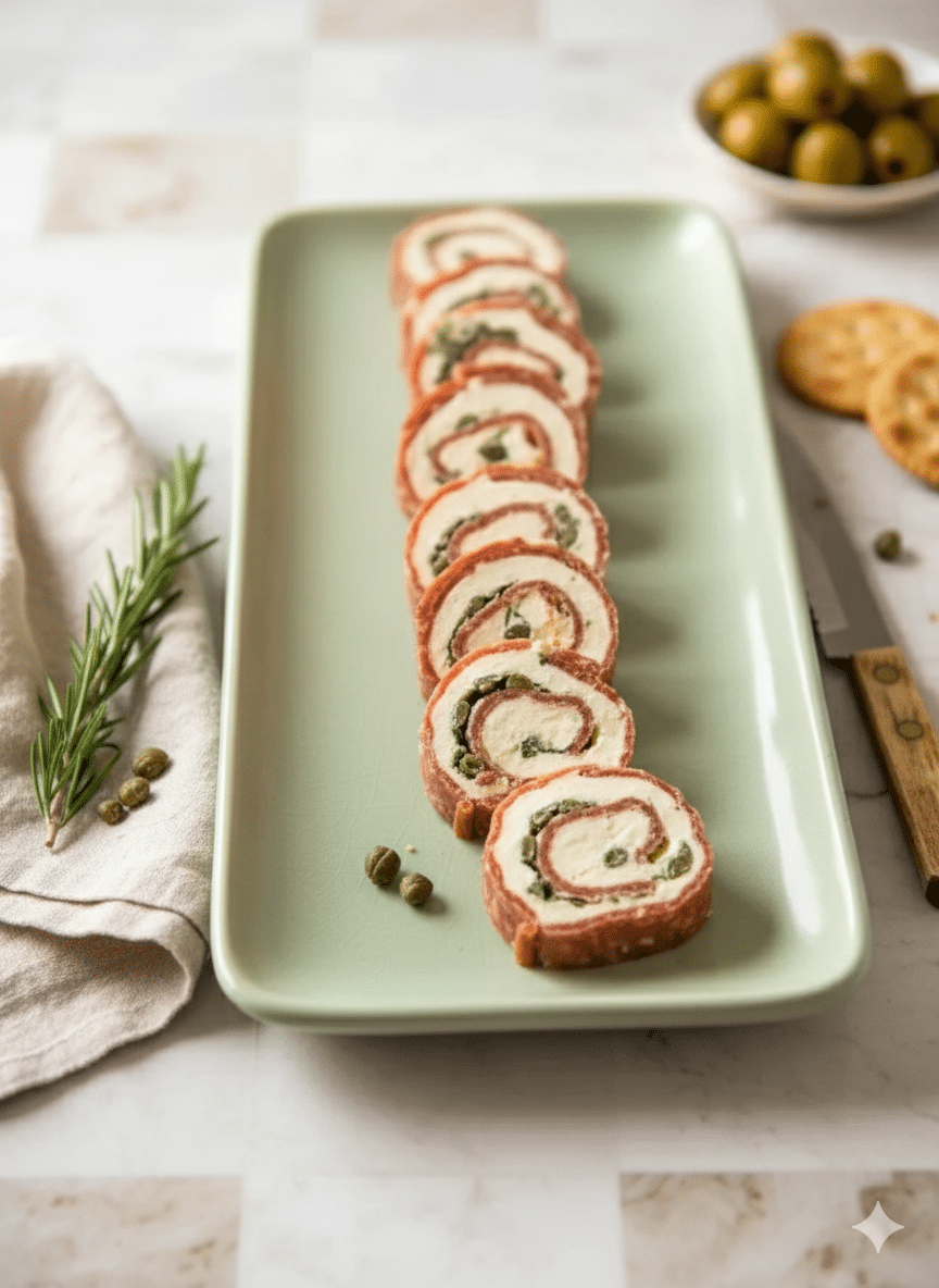 Creamy Salami Roll-Ups: The Perfect Make-Ahead Party Snack