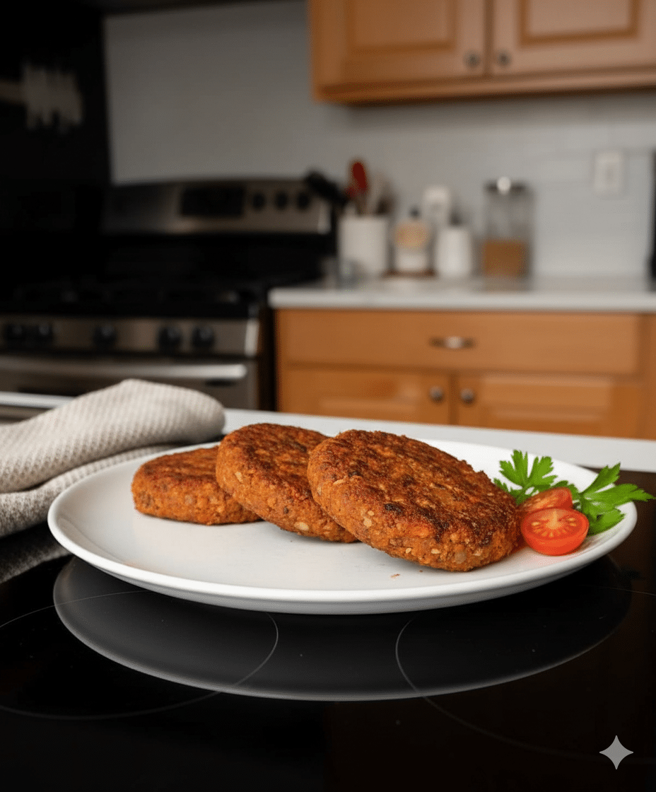 Hearty Homemade Lentil Burgers (Vegan & Protein-Packed)