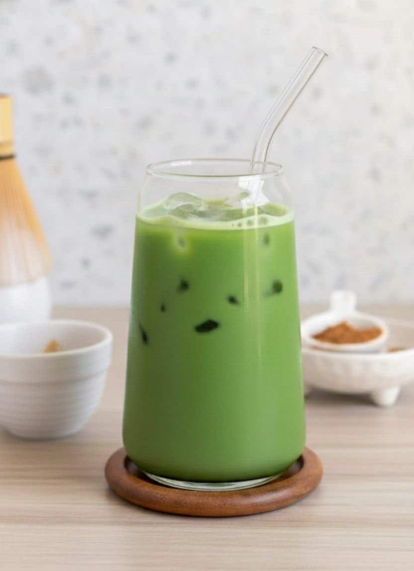 Iced Brown Sugar Matcha Latte (A Smooth and Refreshing Homemade Drink)