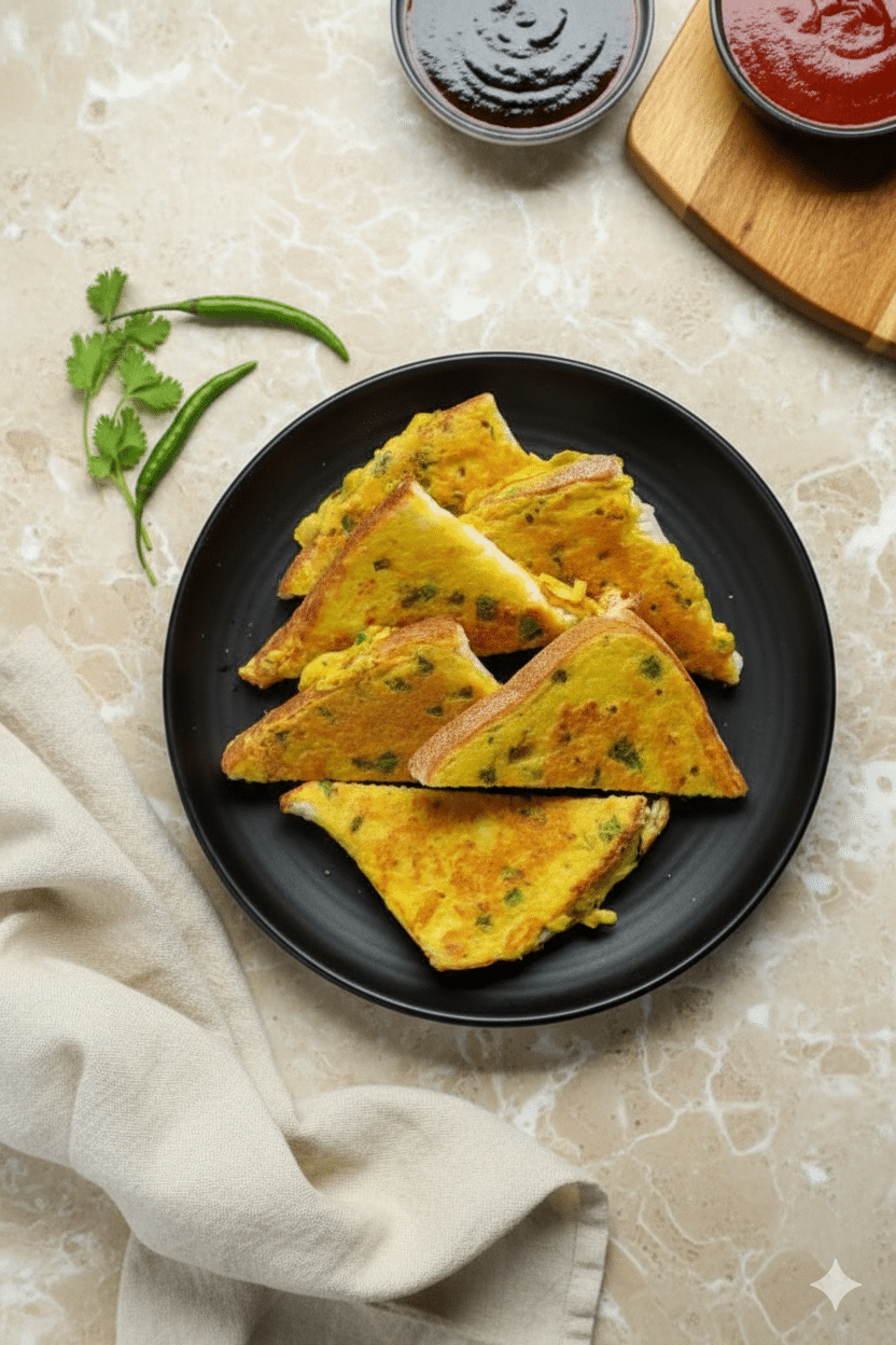 Moong Dal Toast Recipe