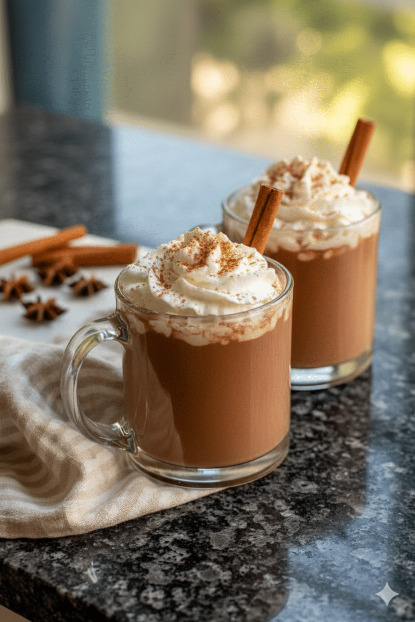 Cozy Pumpkin Spice Hot Chocolate