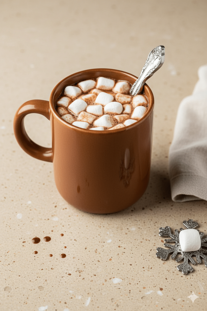 Decadent Homemade Dark Hot Chocolate in Just 10 Minutes