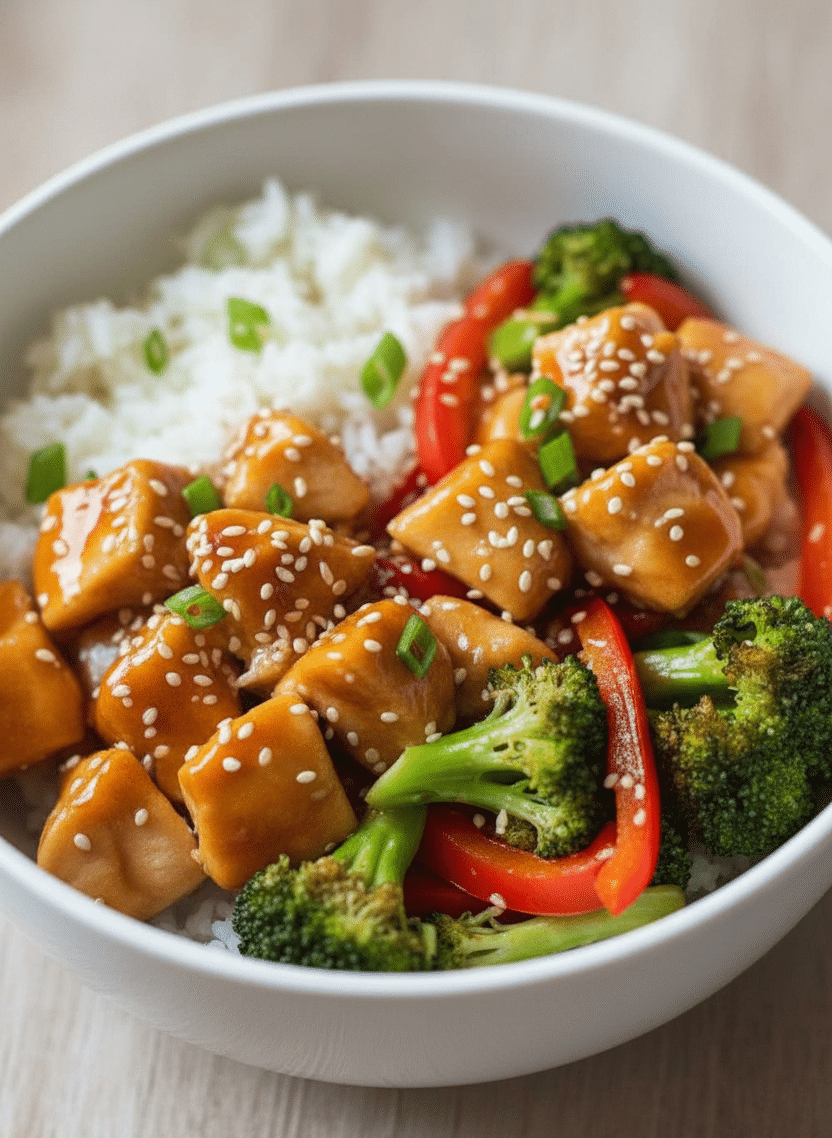 Oven-Baked Teriyaki Chicken Meal Prep Bowls
