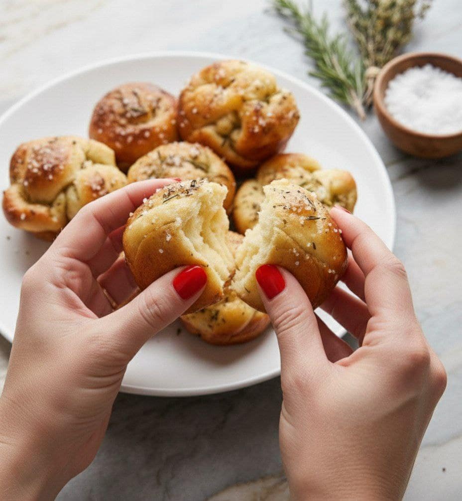 Easy Garlic & Rosemary Focaccia Muffins (Made with Pizza Dough) 7 5927144015281195798 121