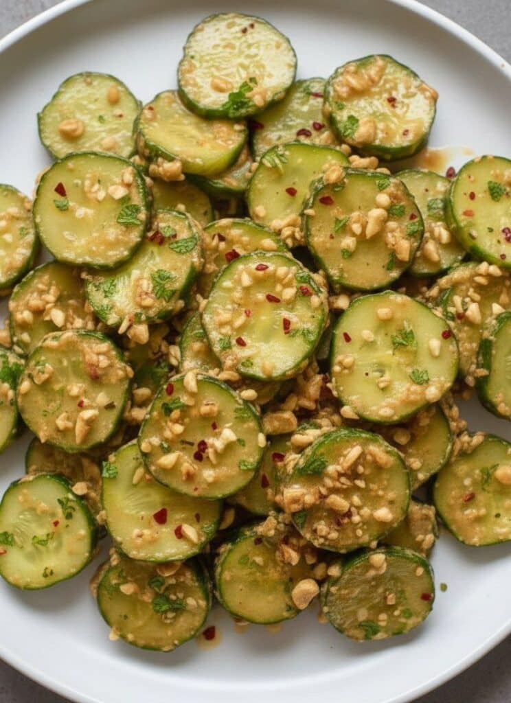 Crunchy Cucumbers in Spicy Peanut Dressing 7 5938471523372960624 121