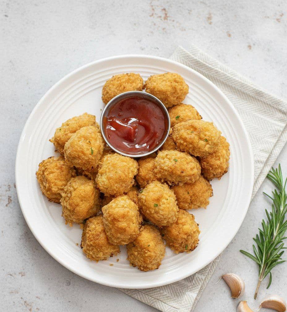 Crispy Keto Cottage Cheese Tots – 3 Ingredients Only