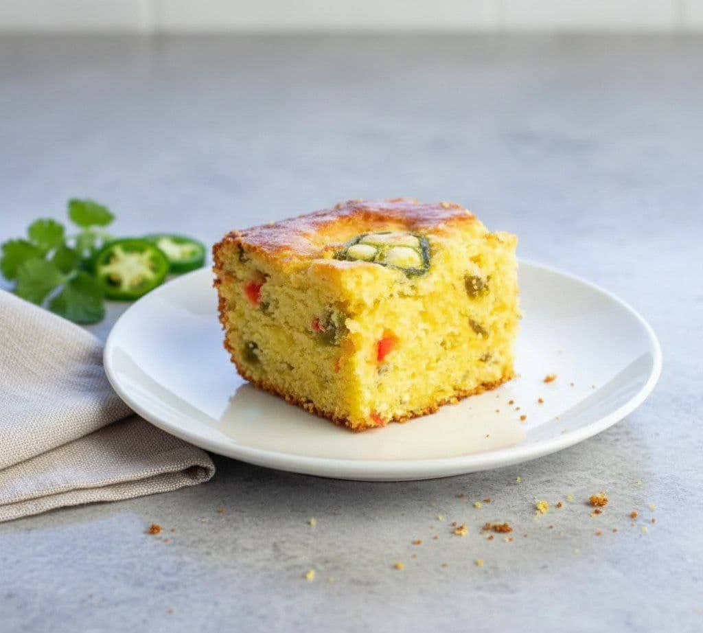Jalapeño Cornbread Made with Jiffy Mix (Easy One-Bowl Recipe)