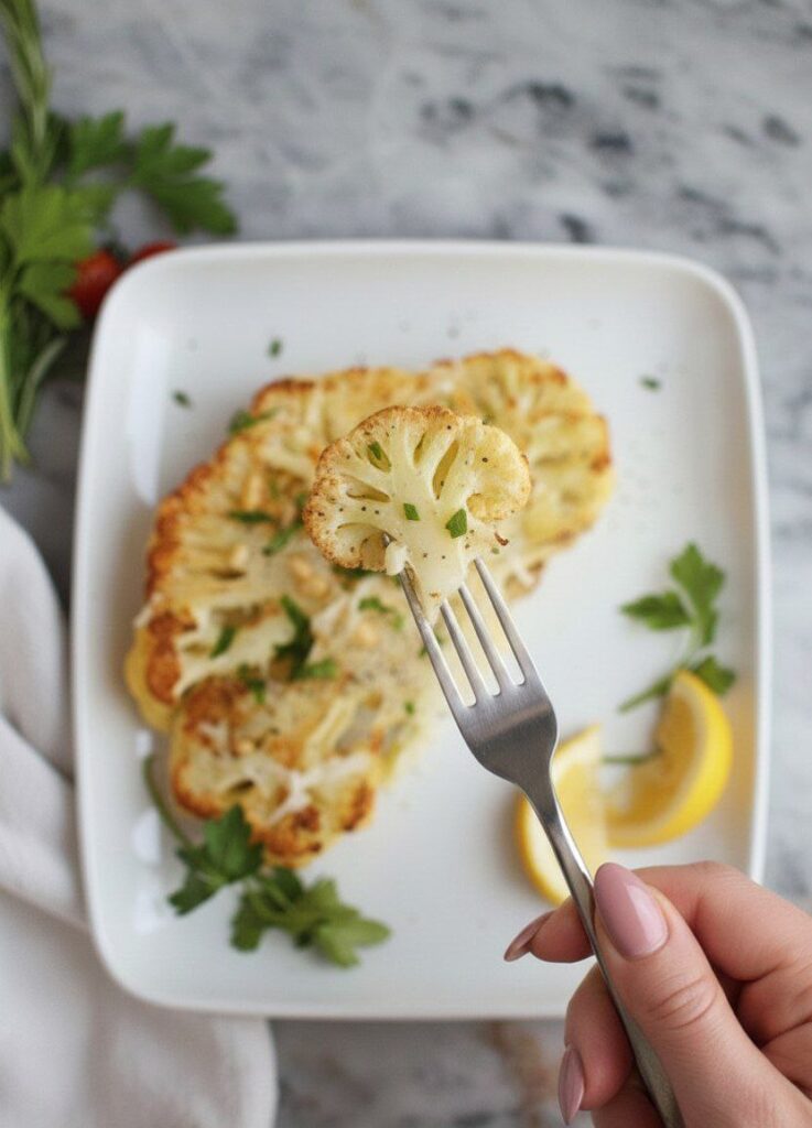 Zesty Lemon Pepper Cauliflower Steaks (Vegan Main Dish) 7 5956060118824717457 121