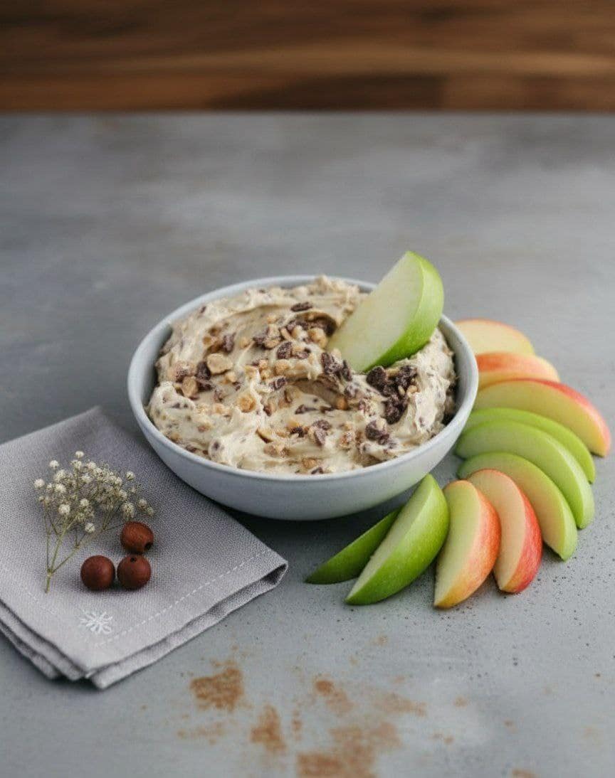 Caramel Apple Toffee Dip (Creamy &amp; Irresistible)