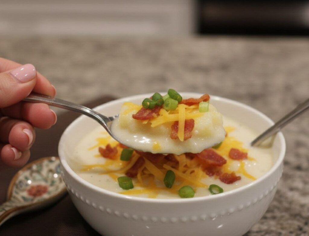 Easy Slow Cooker Potato Soup with Hash Browns 6 5956060118824717462 121