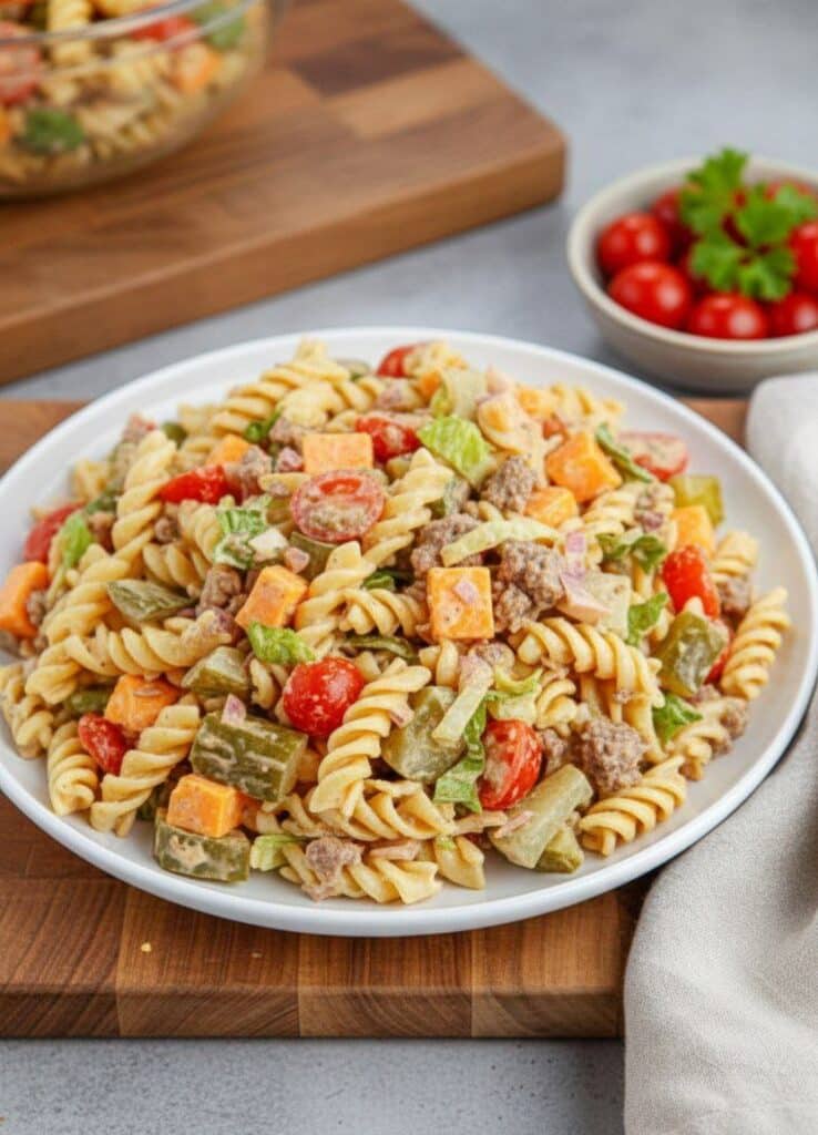 Big Mac-Inspired Pasta Salad: A Delicious Twist on a Classic Burger 6 5974081788713831273 121