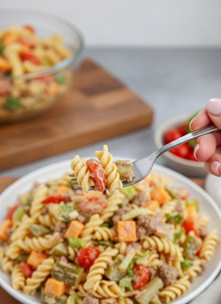 Big Mac-Inspired Pasta Salad: A Delicious Twist on a Classic Burger 7 5974081788713831274 121